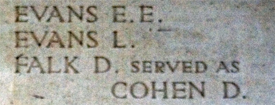 Ernest Ephraim  Evans 