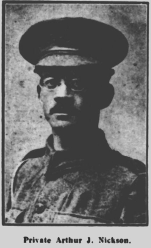 Arthur  John Nickson 